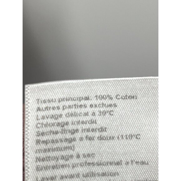 Ba&sh Danee Pearl Snap Puff Sleeve Lady Shirt Blouse Sz 2 = Medium Whimsy Rose - Picture 5 of 6